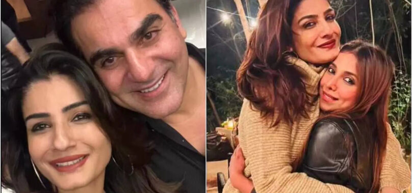 Arbaaz marries Shura, Raveena congratulates them