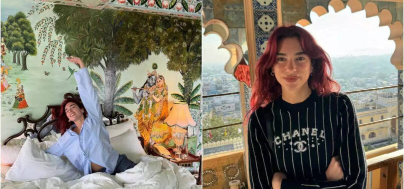 Dua Lipa’s Rajasthan visit leaves fans ecstatic