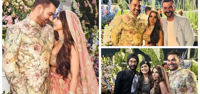 Inside photos from Arbaaz-Sshura Khan wedding