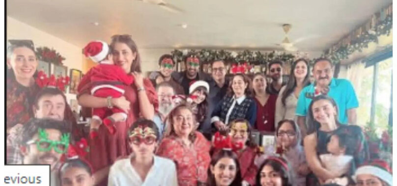 Raha spotted at Kapoor Christmas lunch