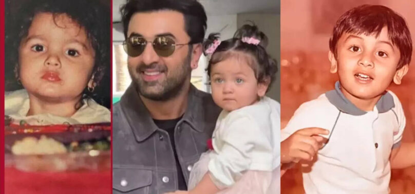 Baby pics of Ranbir, Alia go viral as they show Raha’s face