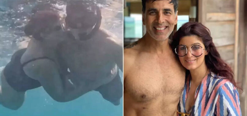 Twinkle goes snorkeling with Akshay on 50th b’day