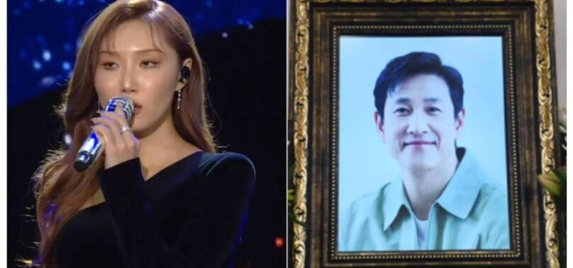 Hwasa pays a stirring tribute to Lee Sun-kyun