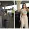 Khushi and Vedang snapped at the airport