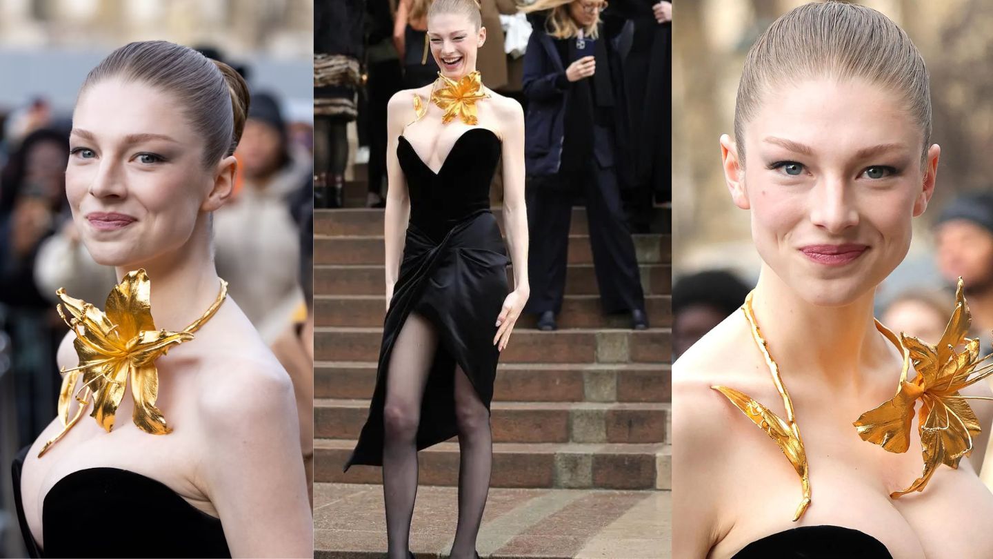 Hunter Schafer for Schiaparelli at Paris Fashion Week - Haute Couture Spring/Summer 2024 