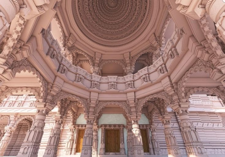 Ram Mandir Architecture of Ram Janmabhoomi Ayodhya The Style World (1)