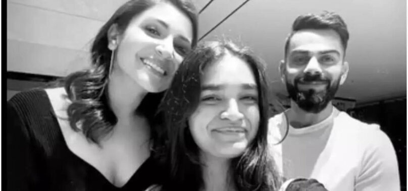 Pic: Virat seen with Anushka and niece Mehak