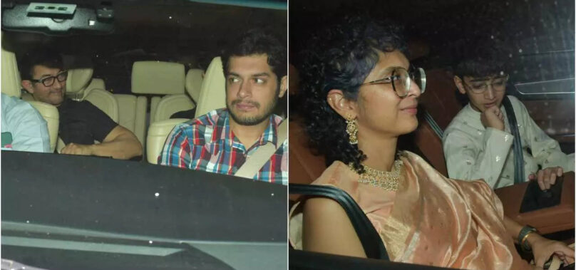 Aamir, ex-wife Kiran at Ira’s mehendi ceremony