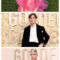 Pink, Black, Red rule Golden Globes carpet