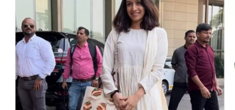 Shraddha’s handbag reveals her vada pav love!