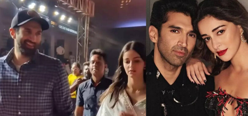 Aditya-Ananya walk together, fans say ‘real aashiqui’