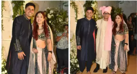 Aamir dances to ‘Khandala’ song at Ira’s wedding