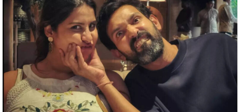 Vikrant shares goofy photo with wife Sheetal