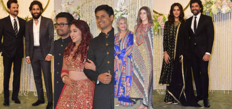 Celebs arrive at Ira-Nupur’s reception