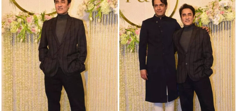 Aamir’s brother Faisal attends Ira’s reception