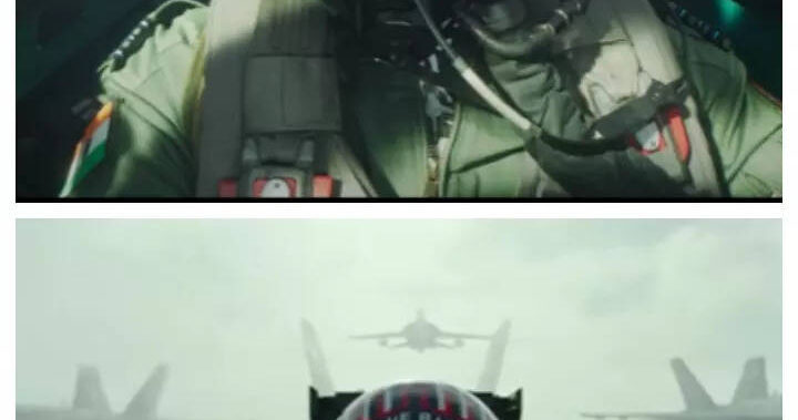 Fighter vs Top Gun: Internet spots similarities the two