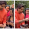 Sidharth cuts cake with his fans on his birthday