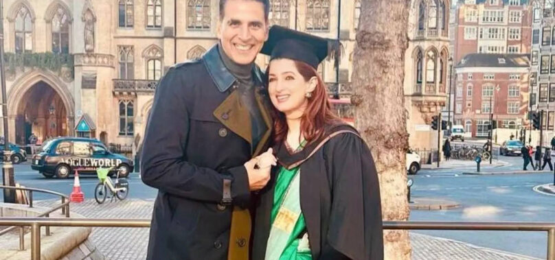 Twinkle Khanna graduates with Master’s Degree