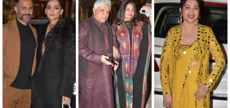 Anil Kapoor hosts b’day party for Javed Akhtar