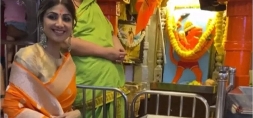 Shilpa chants ‘Jai Shree Ram’ at Siddhivinayak