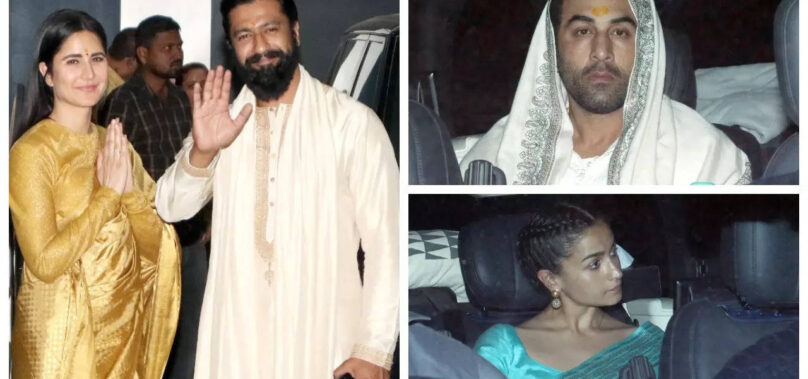 Celebs return home from Ayodhya: Pics