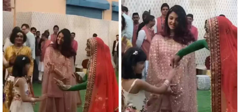 Aishwarya teaches Aaradhya ‘ghoomar’ in old video