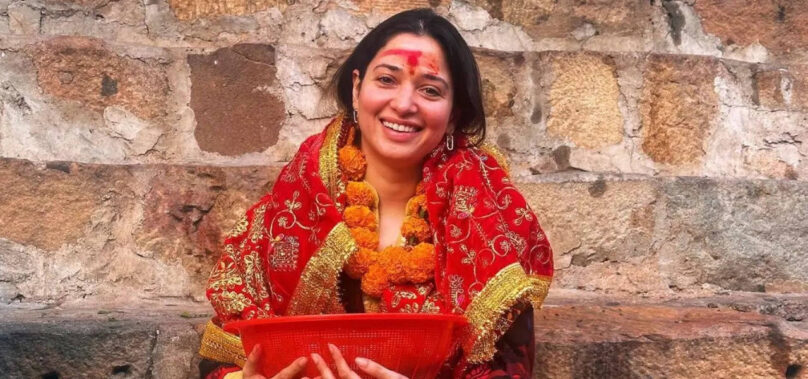 Tamannaah visits Kamakhya Temple in Guwahati