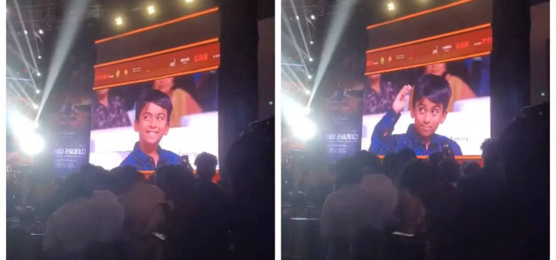 Rajinikanth’s grandson imitates him; video goes viral