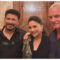 Madhuri-Sriram pose with Sting-Trudie Styler