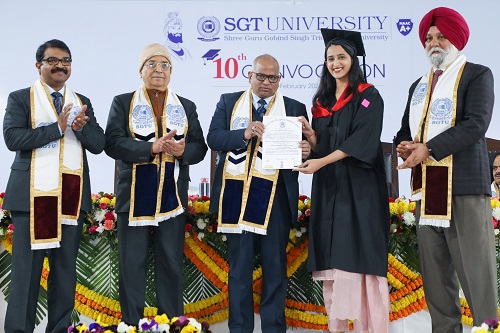 Parting with Elegance: SGT University Commemorates “Convocation 2024” with Grandeur