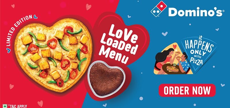 Domino’s Takes Centre Stage for Valentine’s Day with Exclusive Love Loaded Menu