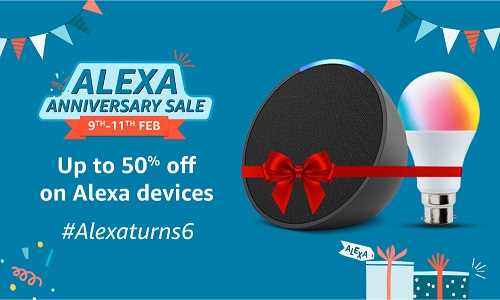 #AlexaTurns6: 72 Hours of Great Deals on Echo, Fire TV, Alexa Smart Home Combos, and Much More