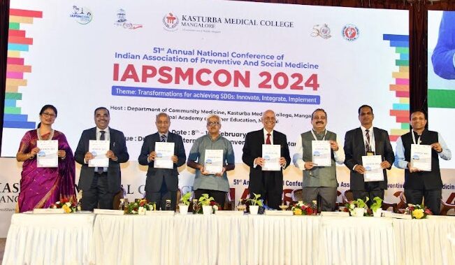 51st Annual National Conference of Indian Association of Preventive and Social Medicine (IAPSMCON 2024) Inaugurated at Kasturba Medical College Mangalore