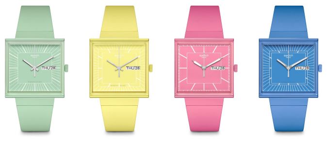 For The Second Year Running, Swatch Proves it is Hip to be Square