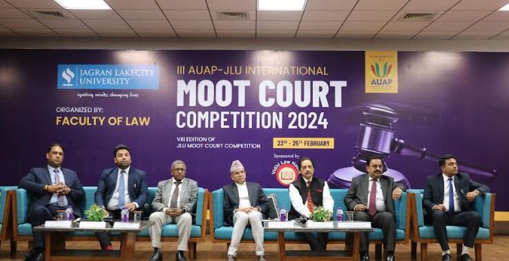 3rd AUAP-JLU International Moot Court Competition: A Resounding Success at Faculty of Law, Jagran Lakecity University Bhopal