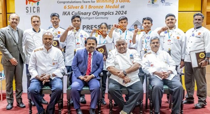 Students Represented South India Chef’s Association Won Gold Medals at IKA / Culinary Olympics 2024 in Germany