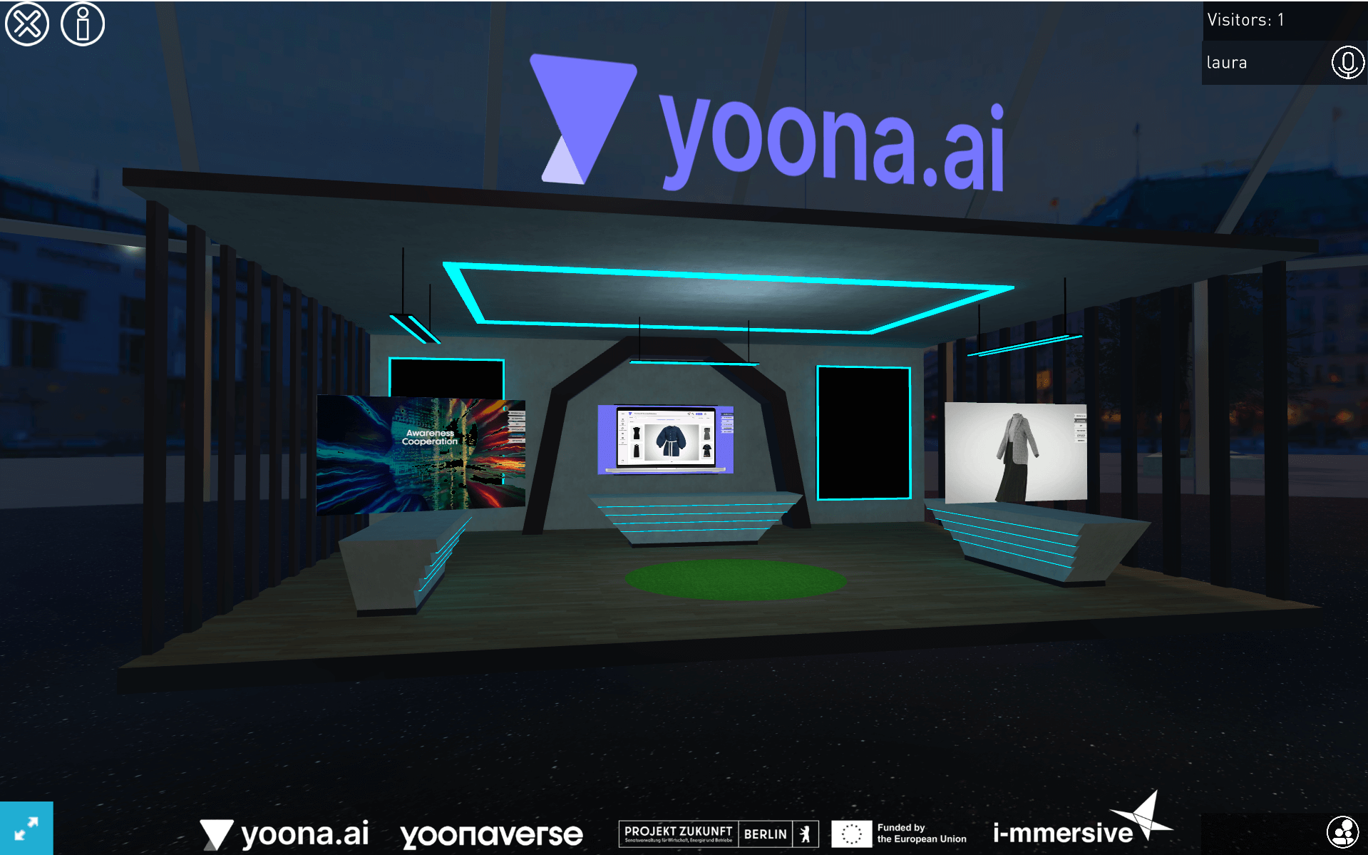 Exhibitor and Sponsor yoona ai The Best AI Suite of Tools for Fashion Design