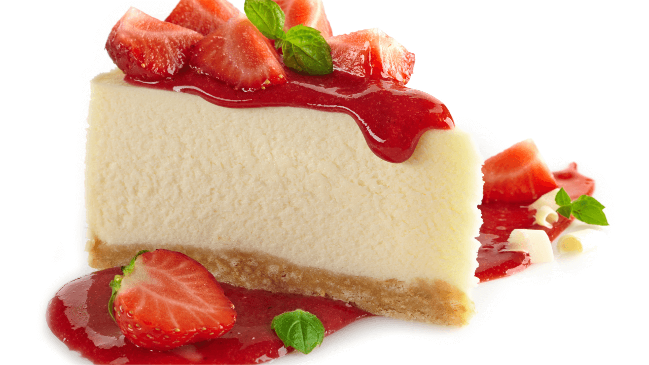 Velvety soft, strawberries and cream make for a dream team together.