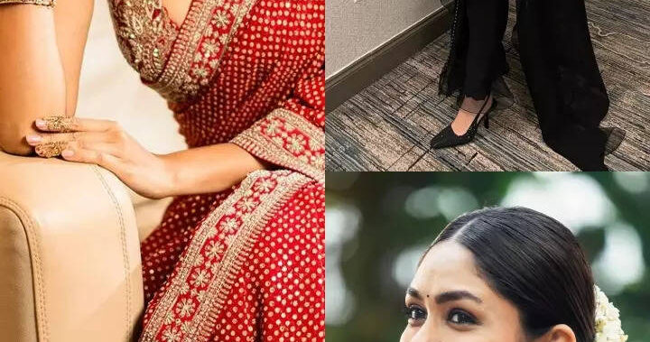 Mrunal Thakur’s mesmerising saree looks!