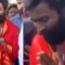 Dhanush visits the Tirupati temple