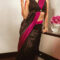 Taapsee commands attention in a black saree