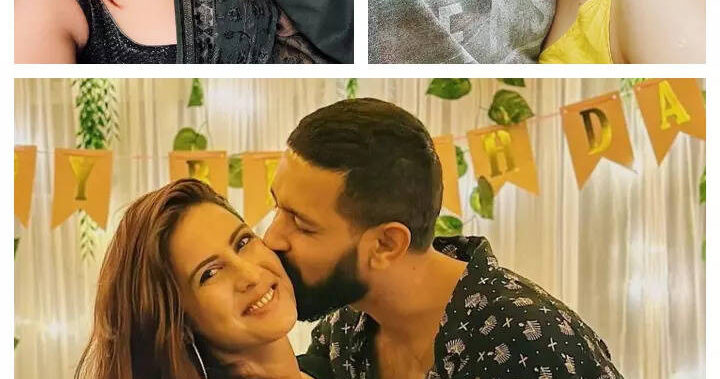 Loved-up pics of new parents Vikrant-Sheetal