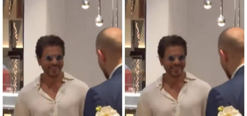 SRK makes starry appearance in Doha – watch