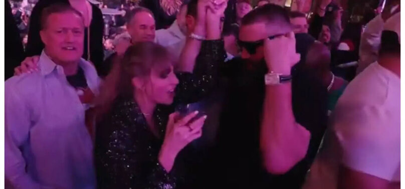 Taylor-Travis dance to ‘Love Story’ – WATCH