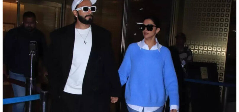 Ranveer-Deepika arrive in style