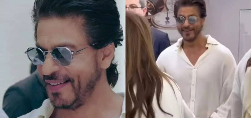 Fans swoon over SRK’s white shirt look