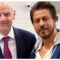 Gianni Infantino gushes over Shah Rukh Khan