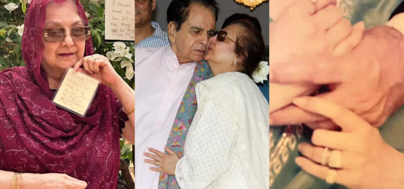 Saira Banu shows Dilip Kumar’s love notes for her