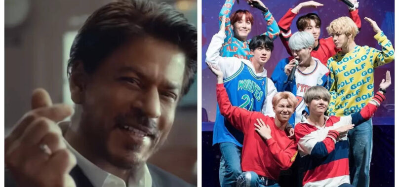 SRK says ‘love you BTS’; ARMY reacts – Video