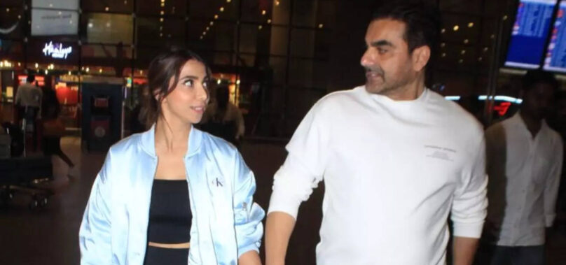 Arbaaz-Sshura spotted holding hands at airport